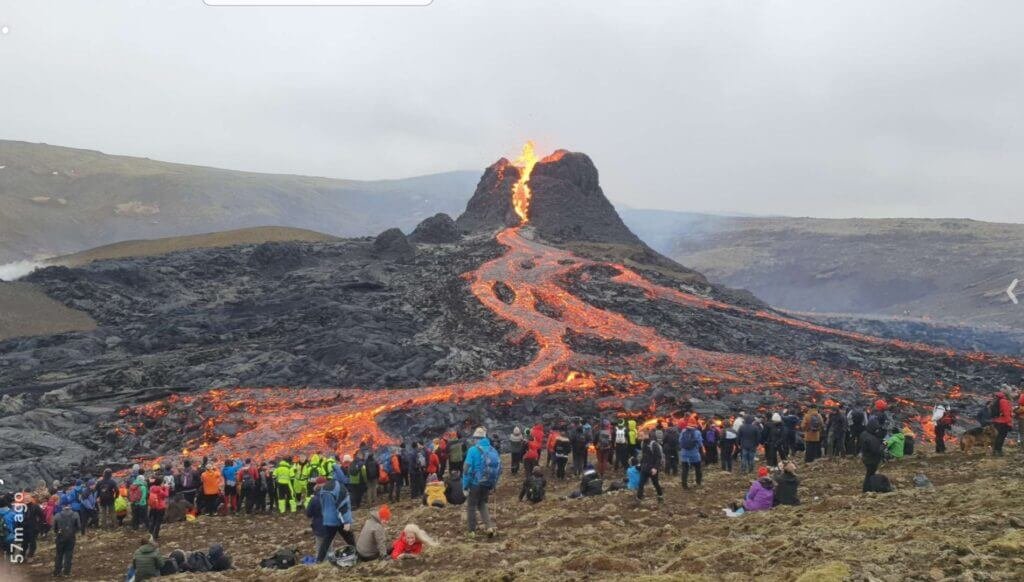 Fagradalsfjall, Reykjanes Peninsula, Iceland